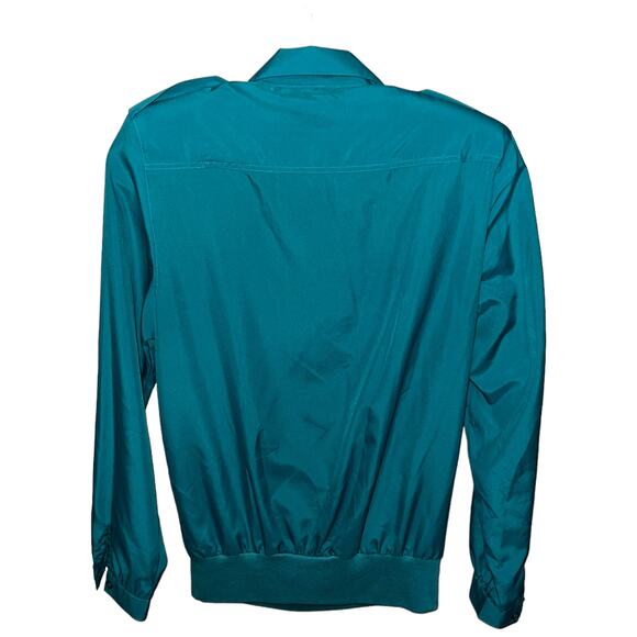 Sheridan Square 80s Green Casual Blouse Top - Size 8, Good Condition - Picture 9 of 10